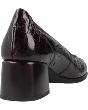 SAPATOS PITILLOS 10820 DE SALTO QUADRADO MARROM EFEITO CROCODILO MARRóN
