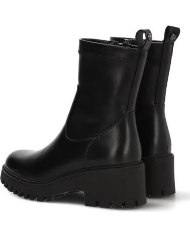 ZAPP BOTINES PLANOS 11048 NEGRO