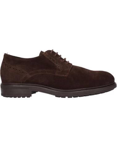SAPATOS SOCIAIS PITILLOS 40243 EM CAMURÇA MARROM MARRóN