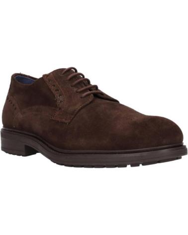 SAPATOS SOCIAIS PITILLOS 40243 EM CAMURÇA MARROM MARRóN