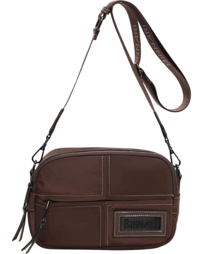 BORSA A TRACOLLA BINNARI 20693 - MARRONE MARRóN