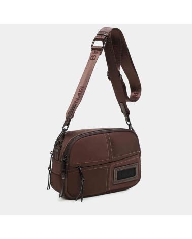 BORSA A TRACOLLA BINNARI 20693 - MARRONE MARRóN