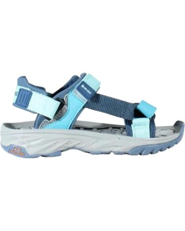 HI-TEC ULA RAFT JR SANDÁLIAS DESPORTIVAS DE MENINA - AZUL/AZUL CLARO VARIOS COLORES