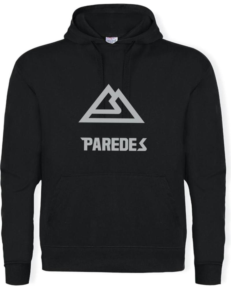 MOLETOM COM CAPUZ PAREDES CENTAURO PRETO NEGRO NEGRO