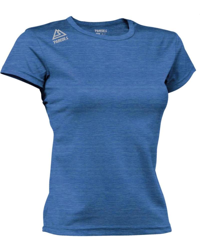 T-SHIRT TECNICA PAREDES JASPE BLU DA DONNA AZUL AZUL