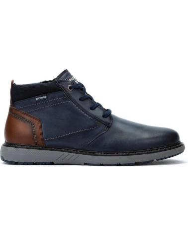 STIVALI IN PELLE PIKOLINOS 8050C1 BLU NAVY AZUL MARINO