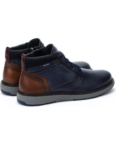 STIVALI IN PELLE PIKOLINOS 8050C1 BLU NAVY AZUL MARINO