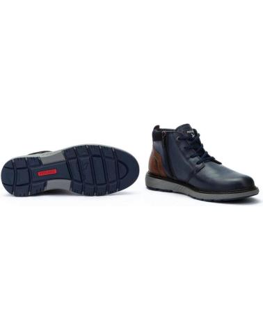 STIVALI IN PELLE PIKOLINOS 8050C1 BLU NAVY AZUL MARINO