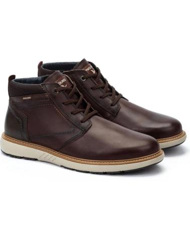 STIVALI IN PELLE PIKOLINOS 8050C1 MARRONE MARRON