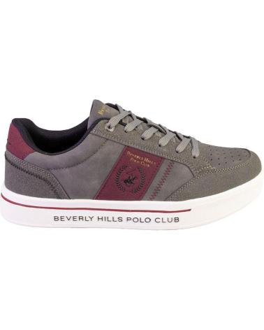 TÊNIS CASUAL POLO BEVERLY HILLS DANIEL ORTEGA CINZA GRIS