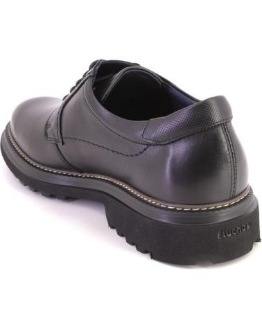 SCARPE FLUCHOS F2054 STRINGATE IN PELLE NERA NEGRO