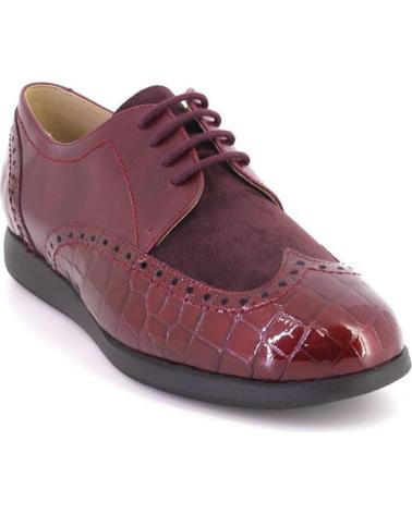 SCARPE PIESANTO 235540-25 BROGUE BORDEAUX STRINGATE BURDEOS