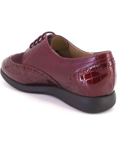 SCARPE PIESANTO 235540-25 BROGUE BORDEAUX STRINGATE BURDEOS