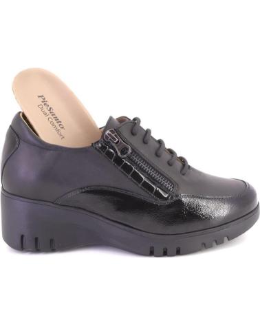 PIESANTO 215934 SAPATOS DE PELE PRETOS NEGRO