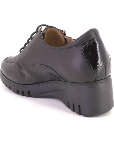 PIESANTO 215934 SAPATOS DE PELE PRETOS NEGRO