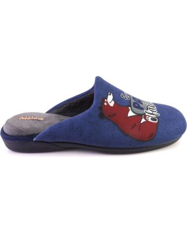 PANTUFAS DEVALVERDE 3540 AZUL MARINHO COM MENSAGEM 'PAI FABULOSO' AZUL MARINO