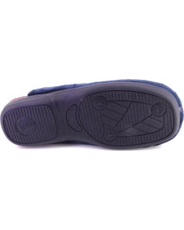 PANTUFAS DEVALVERDE 3543 AZUL MARINHO DESIGN 'EAT SLEEP GAME REPEAT' GAMER AZUL MARINO