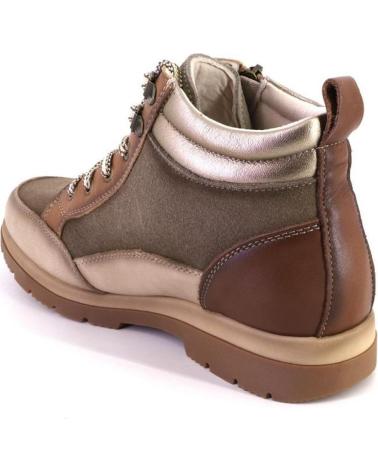 TREINTAS L4460 - BOTTINES CASUAL EN DAIM TAUPE TAUPE