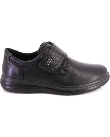 IMAC 851318 - CHAUSSURES EN CUIR NOIR AVEC FERMETURE VELCRO NEGRO