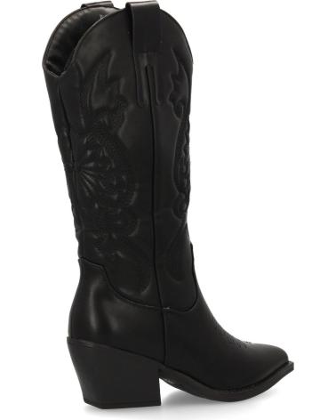 PUNTOSALAO WESTERNSTIEFEL COWBOY-STIL MIT KUBA-ABSATZ SCHWARZ VARIOS COLORES