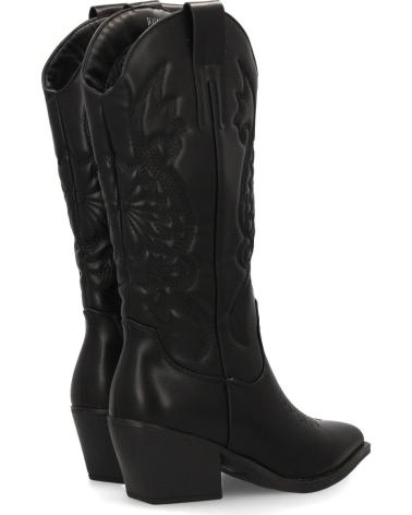 PUNTOSALAO WESTERNSTIEFEL COWBOY-STIL MIT KUBA-ABSATZ SCHWARZ VARIOS COLORES