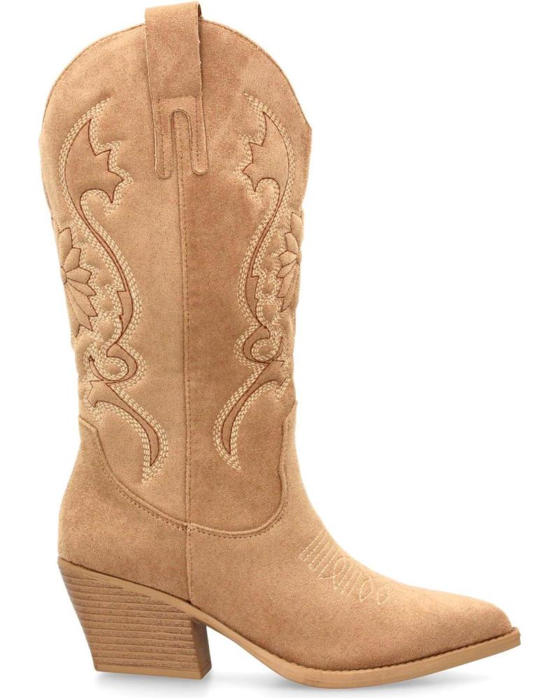 PUNTOSALAO WESTERNSTIEFEL COWBOY-STIL MIT KUBA-ABSATZ KHAKI VARIOS COLORES
