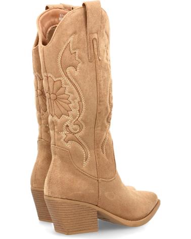 PUNTOSALAO WESTERNSTIEFEL COWBOY-STIL MIT KUBA-ABSATZ KHAKI VARIOS COLORES