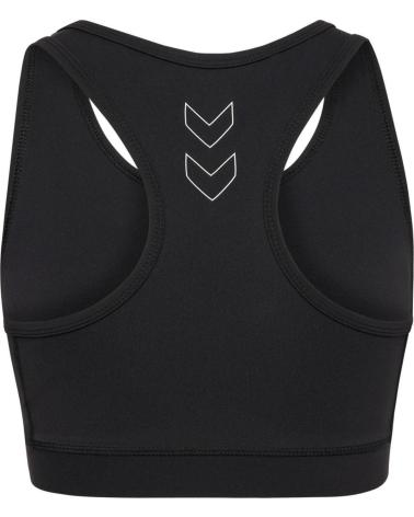 REGGISENO SPORTIVO HUMMEL CORE NERO NEGRO