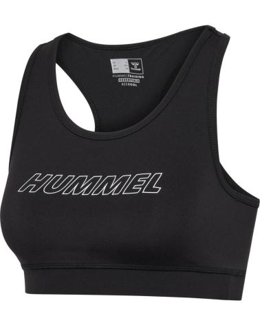 REGGISENO SPORTIVO HUMMEL CORE NERO NEGRO