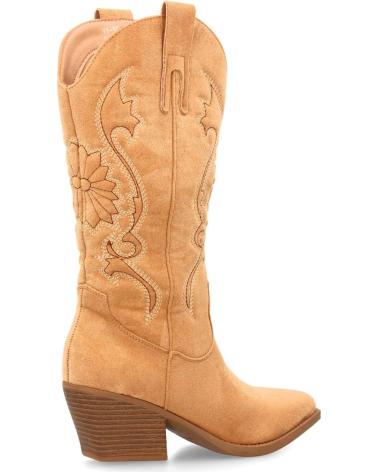 PUNTOSALAO WESTERNSTIEFEL COWBOY-STIL MIT KUBA-ABSATZ BEIGE VARIOS COLORES