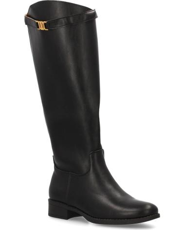 PUNTOSALAO ELEGANTE FLACHE HOHE STIEFEL SCHWARZ YY-118 VARIOS COLORES