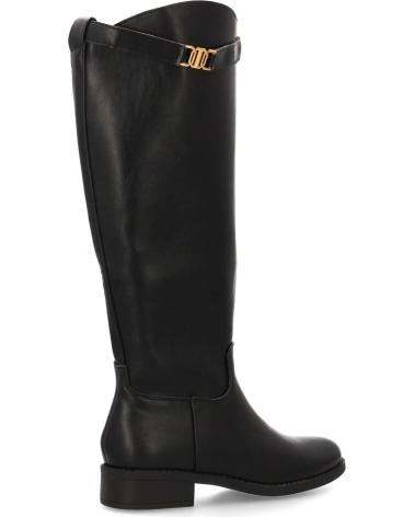 PUNTOSALAO ELEGANTE FLACHE HOHE STIEFEL SCHWARZ YY-118 VARIOS COLORES