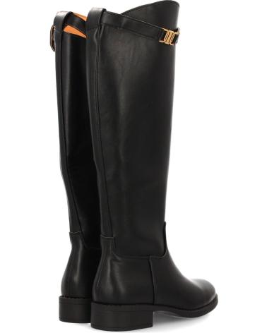 PUNTOSALAO ELEGANTE FLACHE HOHE STIEFEL SCHWARZ YY-118 VARIOS COLORES