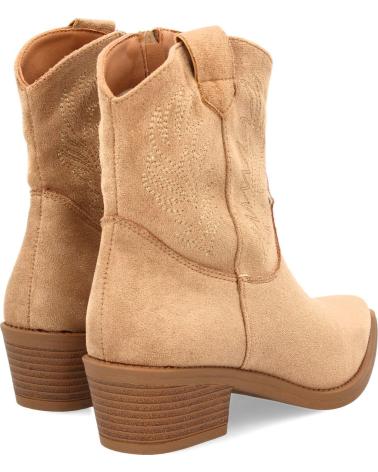 PUNTOSALAO KHAKIFARBENE WESTERNSTIEFELETTEN MIT MITTELHOHEM ABSATZ YY-1 VARIOS COLORES