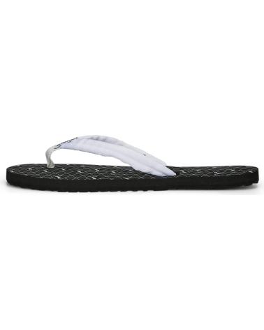 INFRADITO PUMA EPIC FLIP V2 LOGO NERE CON FASCIA BIANCA NEGRO