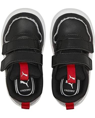 PUMA MULTIFLEX HOME SC BABY PRETO - TÊNIS INFANTIS NEGRO
