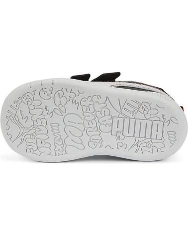 PUMA MULTIFLEX HOME SC BABY PRETO - TÊNIS INFANTIS NEGRO