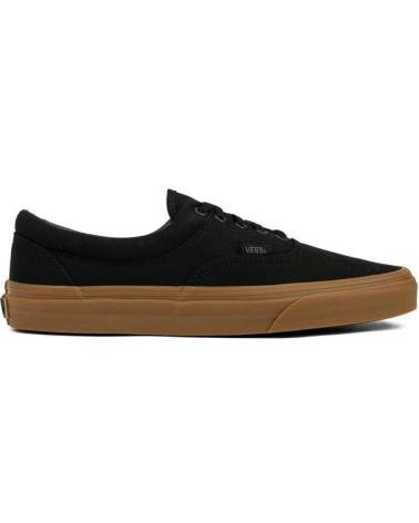 TÉNIS VANS OFF THE WALL UA ERA PRETAS COM SOLA GUM NEGRO