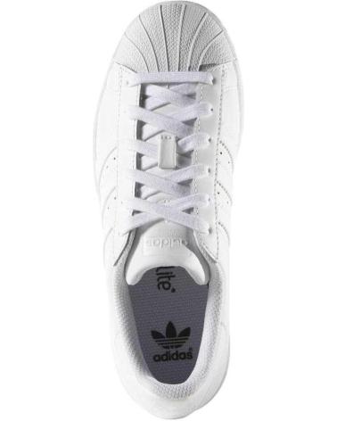 ADIDAS SUPERSTAR FOUNDATION WHITE SNEAKERS BLANCO