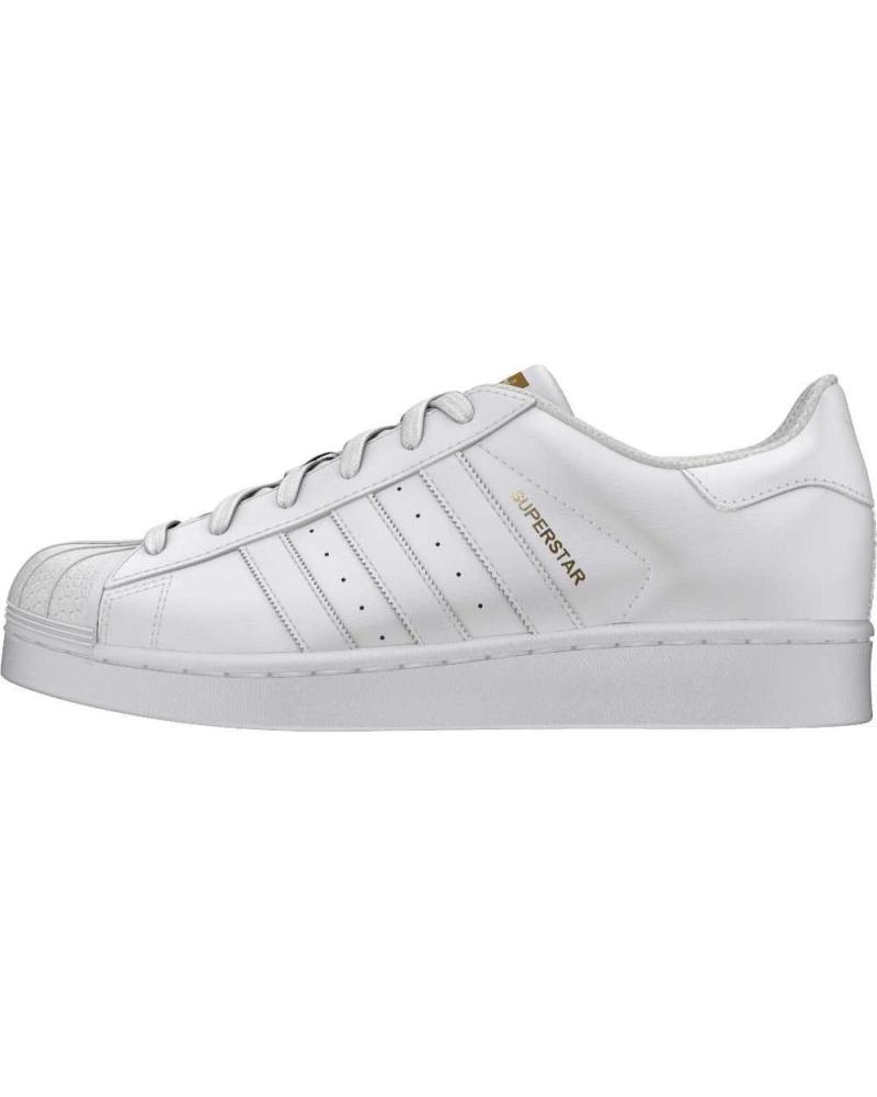 ADIDAS SUPERSTAR FOUNDATION WHITE SNEAKERS BLANCO