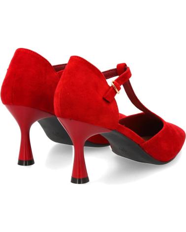 PUNTOSALAO T-STRAP STILETTO HIGH HEELS - RED VARIOS COLORES