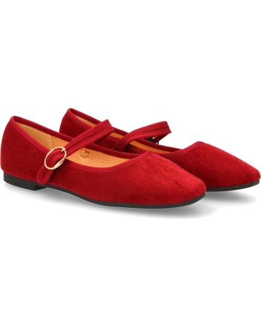 PUNTOSALAO BALLERINAS XHS911 BORDEAUX MIT ELEGANTER SCHNALLE VARIOS COLORES