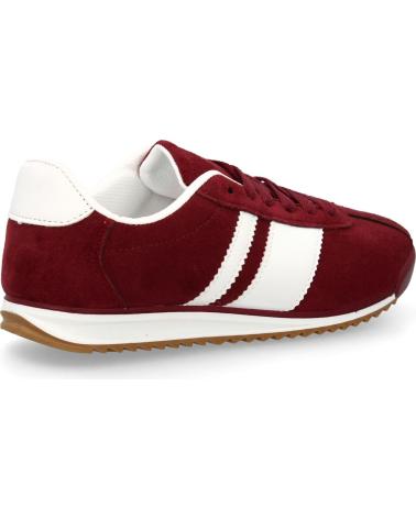 PUNTOSALAO FREIZEIT-SNEAKER X2502 ROT FLACH BEQUEM VARIOS COLORES