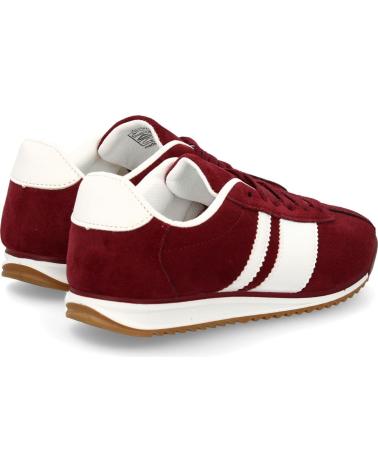 PUNTOSALAO FREIZEIT-SNEAKER X2502 ROT FLACH BEQUEM VARIOS COLORES