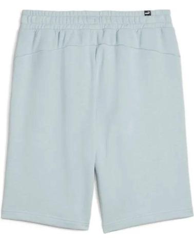 PUMA ESSENTIALS SHORT DEPORTIVO AZUL CLARO GRIS