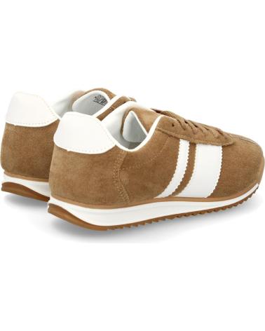 PUNTOSALAO X2502 SNEAKER KHAKI MIT WEISSEN STREIFEN VARIOS COLORES
