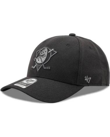 CAPPELLINO SNAPBACK '47 BRAND NHL ANAHEIM DUCKS NERO CON LOGO RICAMATO NEGRO