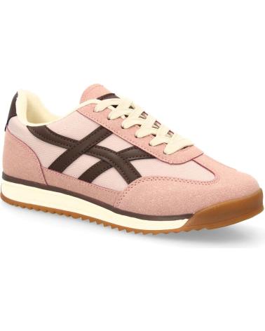 PUNTOSALAO TT200M SNEAKER ROSA MIT BRAUNEN DETAILS VARIOS COLORES