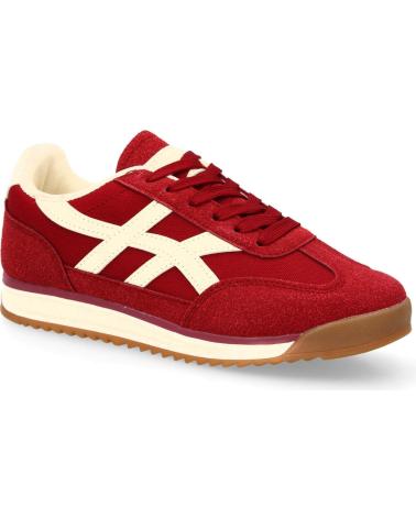 PUNTOSALAO TT200M BEQUEME FREIZEIT-SNEAKER ROT VARIOS COLORES