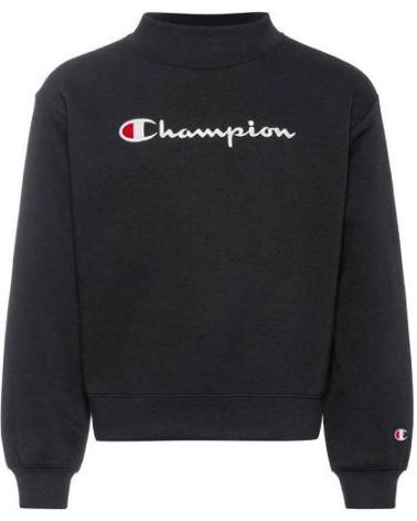 SUDADERA CHAMPION CREWNECK NEGRA NEGRO